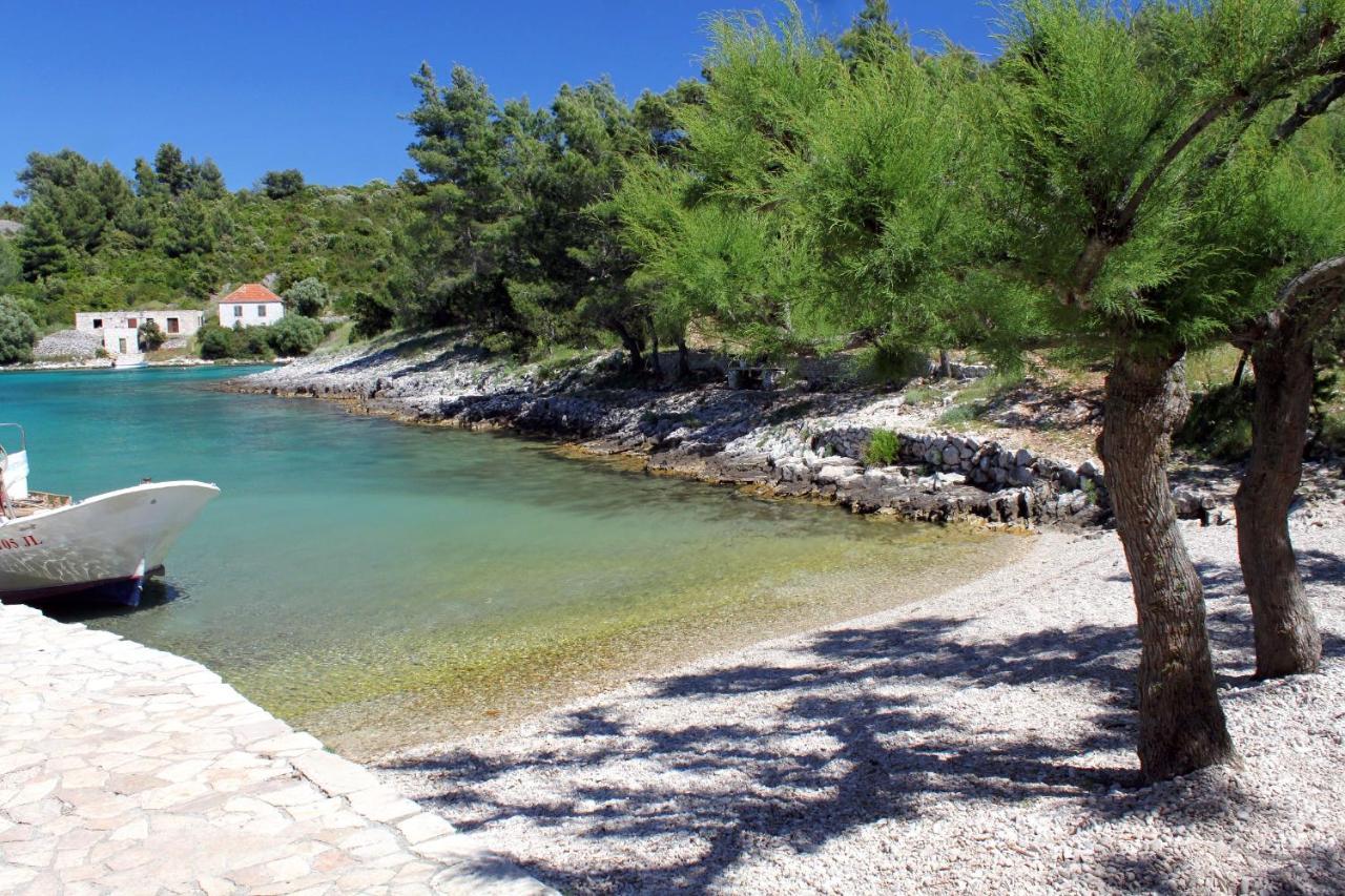 Seaside Secluded Apartments Cove Karkavac - Scedro, Hvar - 8801 Елса Экстерьер фото