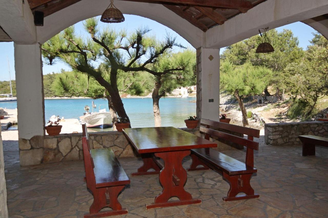 Seaside Secluded Apartments Cove Karkavac - Scedro, Hvar - 8801 Елса Экстерьер фото