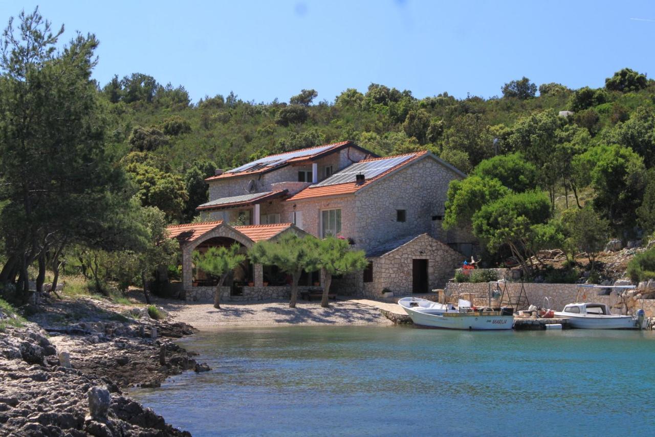Seaside Secluded Apartments Cove Karkavac - Scedro, Hvar - 8801 Елса Экстерьер фото